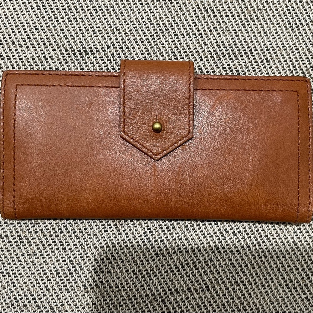 Madewell Brown Leather Wallet